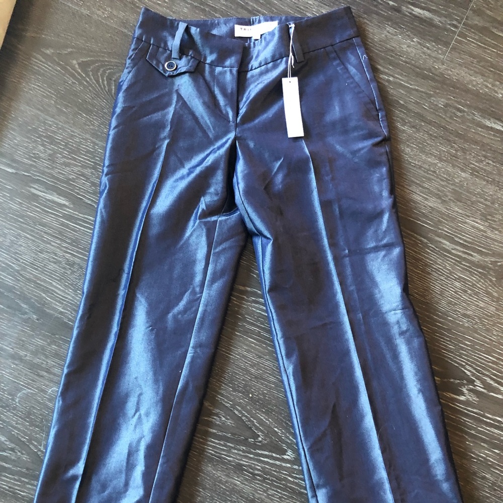 Trina Turk Navy dress pant